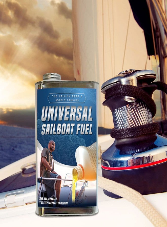 Gears Out Universal Sailboat Fuel - Funny Prank Tin - Empty Gag Gift for Men - Gifts for Boaters - Sailboat Gifts - Gift Ideas for Boat Owners and Sailors - Blinker Fluid - Dehydrated Water - Image 4